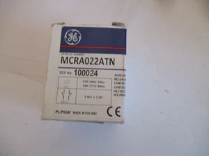 NEW GE GENERAL ELECTRIC MCRA022ATN 240V 2 NO 2 N/C CONTACTOR - Picture 1 of 1