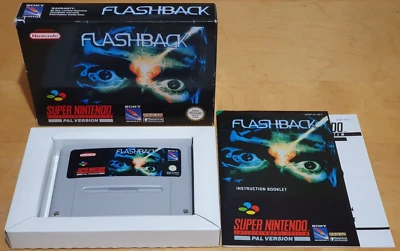 Flashback for Super Nintendo SNES Complete & In VGC - Image 1 of 4