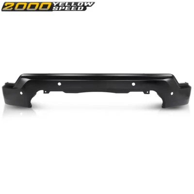Black Front Bumper Face Bar Fit For 2019 2020 2021 GMC Sierra 1500 W/ ParK   - Image 1 of 4