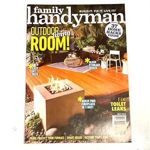 Family Handyman Magazine May 2019 Home Improvement DIY Shelter Outdoor Room - Imagen 1 de 1