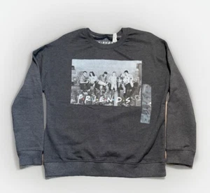 Friends TV Series Women’s Crew Neck Sweatshirt Pullover Grey Size Small NEW! - Picture 1 of 6