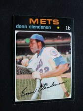 1971 Topps Baseball Card # 115 Donn Clendenon - New York Mets (EX)