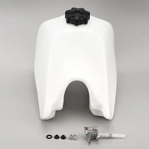 Plastic Fuel Tank For Honda XR 600R XR600R 1988-2000 White - Picture 1 of 9