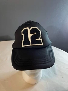 Seattle Seahawks Snapback Hat 12th Man Fan black - Picture 1 of 4