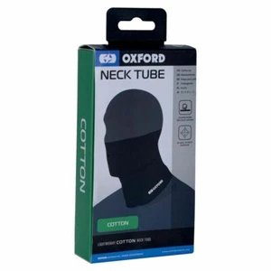 Oxford Cotton Necktube Motorcycle Neck Tube Black One Size Scooter Bike New - Picture 1 of 1