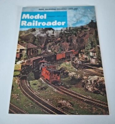 Model Railroader Magazine February 1973 - Image 1 of 2