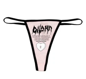 Online Ceramics x DILARA FINDIKOĞLU Pink Thong G-String Panty, Sz: Medium - Picture 1 of 3