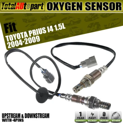 2 sensores de oxígeno O2 para Toyota Prius 2004-2009 aguas arriba y aguas abajo 250-54006 Foto 1 de 4