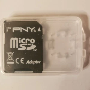 PNY Micro SD microSD to SD SDHC SDXC Adapter Only For 4GB 8GB 16GB 32GB 64GB - Picture 1 of 4