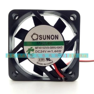 SUNON MF40102VX-Q00U-GAD DC24V 1.44W 4cm Cooling Fan - Picture 1 of 4