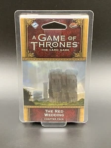 Juego de Tronos el Juego de Cartas La Boda Roja Segunda Edición Paquete de Capítulos Nuevo - Imagen 1 de 5