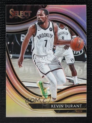 2020-21 Panini Select Courtside Silver Prizm Kevin Durant #259 - Image 1 of 2