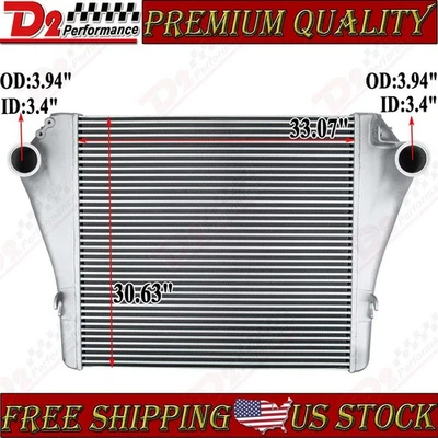 Aluminum Intercooler For 06-18 Mack CXU TD700 Volvo 9700 VHD VNL VNM 21504560 Foto 1 de 4