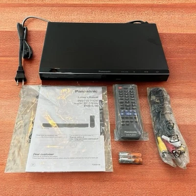 Panasonic DVD-S700P-K Progressive Scan 1080p DVD Player DVD-S700 New (No Box) - Image 1 of 4
