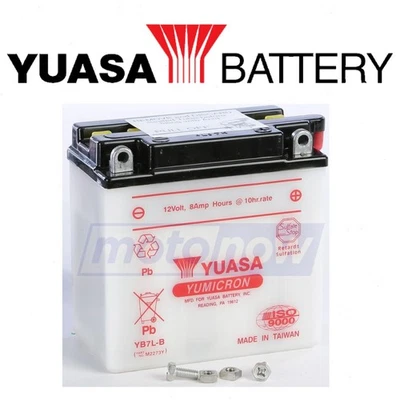 Yuasa Yumicron Battery for 1974-1975 Harley Davidson SX175 - Electrical bb - Image 1 of 4