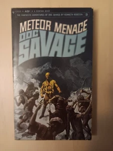 DOC SAVAGE #3 - METEOR MENACE - 1st print - Bantam E2855 - 1964 - Picture 1 of 4