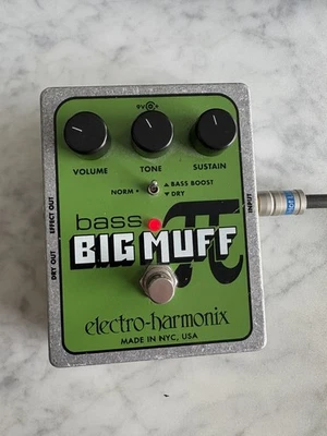 Electro-Harmonix Big Bass Muff Pi Distortion Bass Guitar Pedal - Image 1 of 4