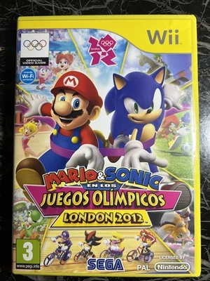 NINTENDO WII MARIO & SONIC EN LOS JUEGOS OLIMPICOS LONDON 2012 PAL ESPAÑA - Imagen 1 de 4