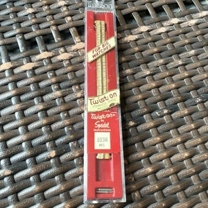 Vintage Damen Speidel Twist-On Uhrenarmband - Goldfarben 103R New Old Stock - Bild 1 von 7