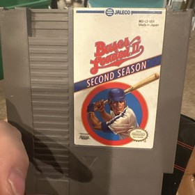 Bases Loaded 2 Second Season Nintendo NES  video Game System Tested with case 