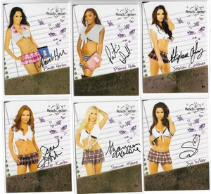 BENCHWARMER  HOT FOR TEACHER 2014 - SYD WILDER - AUTO.SCHOOL GIRL CARD  #26 - Picture 1 of 2