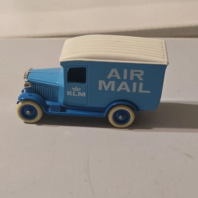 Vintage 1980s Lledo Die-Cast Car Old Timers LP021035 Chevrolet Van KLM Air Mail  - Image 1 of 4