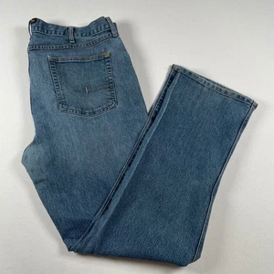 Ariat Jeans Relaxed Bootcut Denim Medium Wash Jeans 40x34 Flaw - Picture 1 of 10