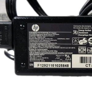 GENUINE/ORIGINAL HP AC Adapter 18.5V 3.5A 65W PPP009D 608425-003 609939-001 - Photo 1/6