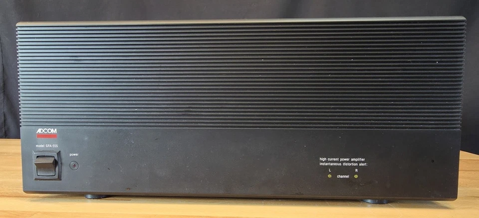 Adcom GFA 555 — Serviced/Tested/Verified - Image 1 of 4
