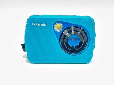 Polaroid IS048 Waterproof Instant Sharing 16 MP Digital Camera, Teal - Image 1 of 4