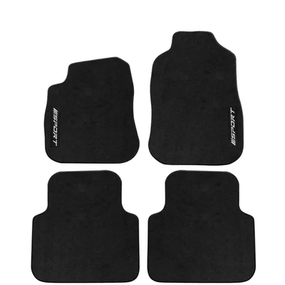Alfombrilla de nailon negra para sedán Saturn serie LS 00-02 4 PIEZAS Foto 1 de 3