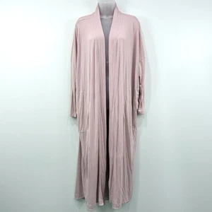 Athleta Modal Morgenmantel Damen S/M Staubtuch Comfort Lounge Stretch Taschen Oversized - Bild 1 von 13