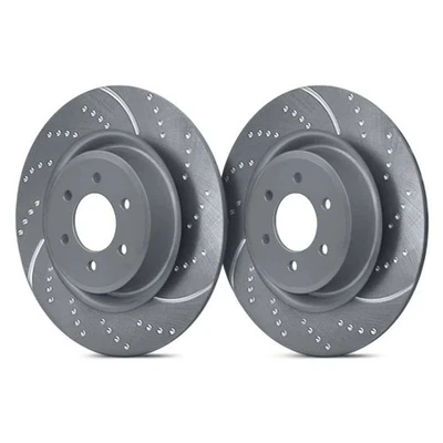 For Dodge Grand Caravan 11-20 Brake Rotors EBC 3GD Series Sport Dimpled & Foto 1 de 2