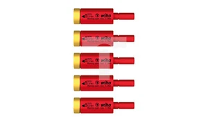 Wiha Set of 5 EasyTorque Electric torque adapters 0.8Nm 2Nm 2.5Nm 2.8Nm 4 /T2UK - Picture 1 of 1