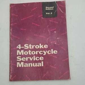 1968 4 stroke motorcycle service manual vol 2 2nd Ed. Harley Honda triumph - Picture 1 of 6