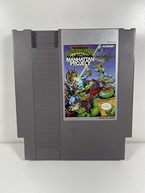 Teenage Mutant Ninja Turtles TMNT III 3 The Manhattan Project Nintendo NES 