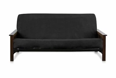 OctoRose Micro Suede Futon Cover sofa bed Cushion Mattress Cover Customize Size - Image 1 of 4