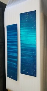 Modern Abstract Metal Wall Art lake house Sculpture Decor living room decor - Picture 1 of 2