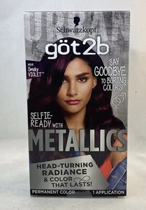 Schwarzkopf Göt2b Metallics Permanent Hair Color, M49 Smoky Violet - Bild 1 von 10