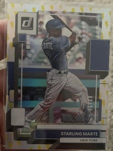 2022 Donruss Starling Marte Voltage SSP #1/25 Variation!!