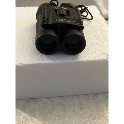 Binolux Binoculars 8x21 with Case, Pocket Size - Image 1 of 4