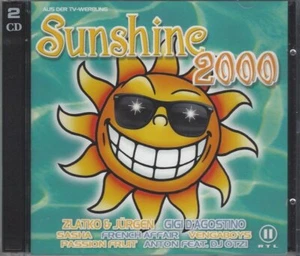 Sunshine 2000 - 2 CD, Zlatko & Jürgen, Gigi D'Agostino, Sasha, French Affair ... - Bild 1 von 2
