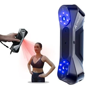 Scanner 3D grand public Creality CR-Scan Raptor multilignes bleu et NIR boîte ouverte - Photo 1/9