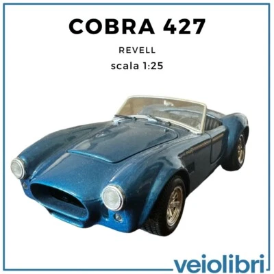 Modellino Ford Shelby Cobra 427 Revell 1989 Scala 1:25 Vintage da collezione - Immagine 1 di 4