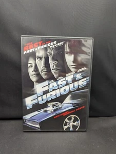 Fast & Furious DVD Vin Diesel Paul Walker Michelle Rodriguez Jardana Brewster - Picture 1 of 1