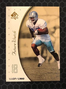 🏈 1999 SP Authentic Football #136 - Wane McGarity - /1999 - Rookie - Cowboys 🏈 - Picture 1 of 2