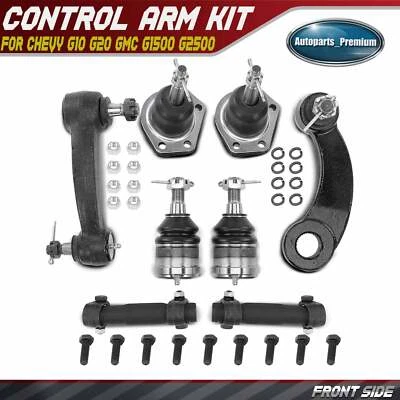 8x rótulas delanteras superiores e inferiores para Chevy G10 G20 GMC G1500 G2500 1983-1995 Foto 1 de 4