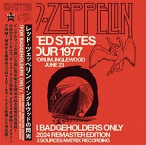 LED ZEPPELIN / STATES 1977 - FORUM INGLEWOOD FOR BADGEHOLDERS ONLY 2024 RE (3CD) - Picture 1 of 1