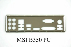I/O IO Shield für MSI B350 PC Mate Mainboards Backplate NEU - Bild 1 von 5