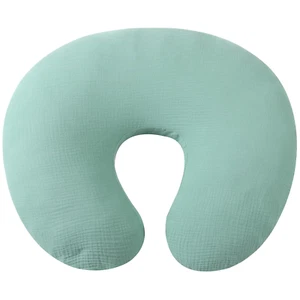 Muslin Nursing Pillow Cover Soft 100% Cotton Feeding Pillow Slipcover Fits Stand - Picture 1 of 12